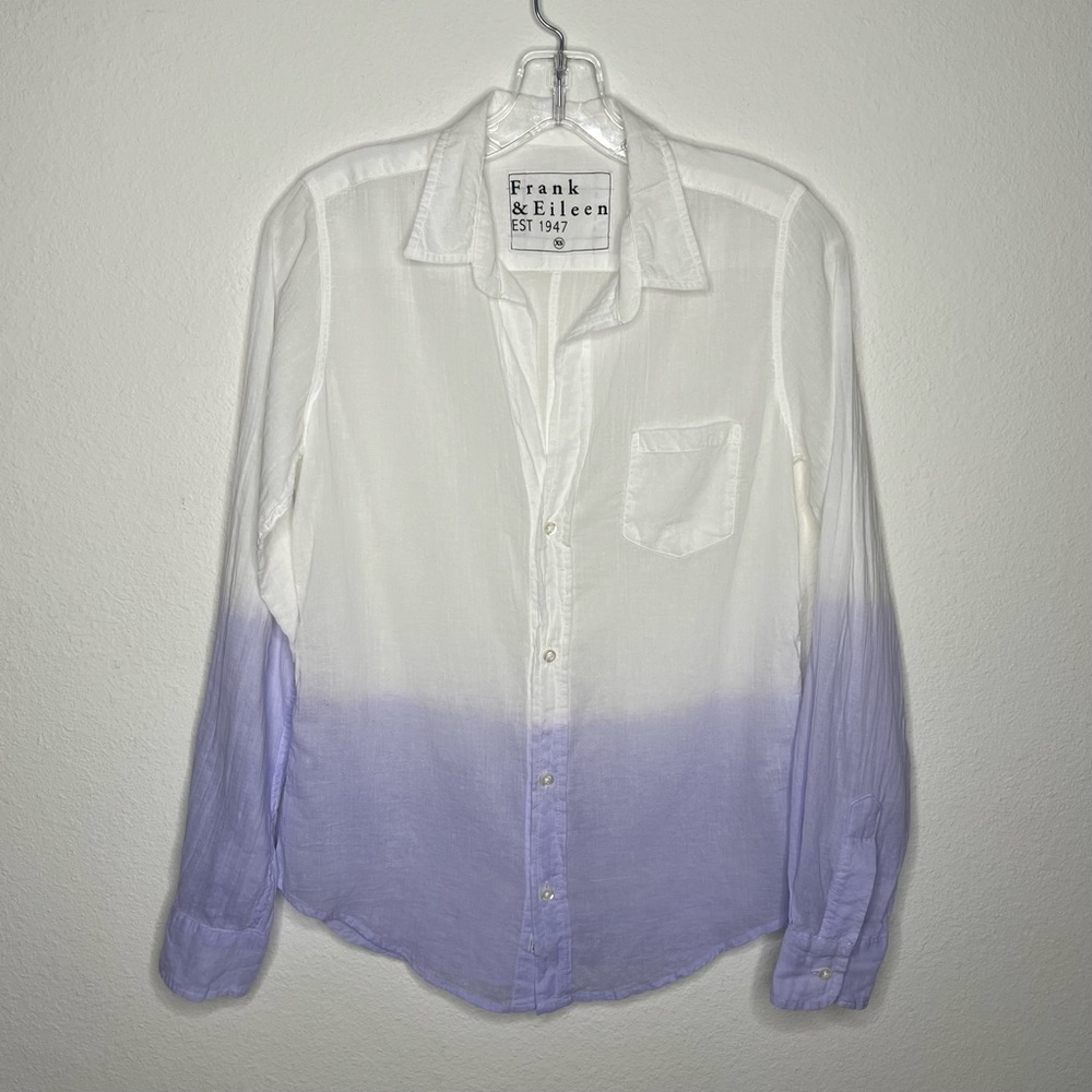 Frank & Eileen Ombre Shirt XS